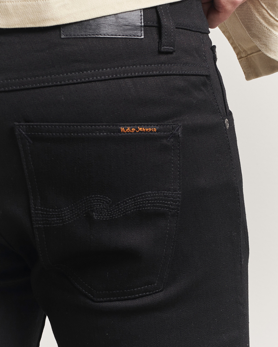 Men | Jeans | Nudie Jeans | Lean Dean Jeans Dry Ever Black