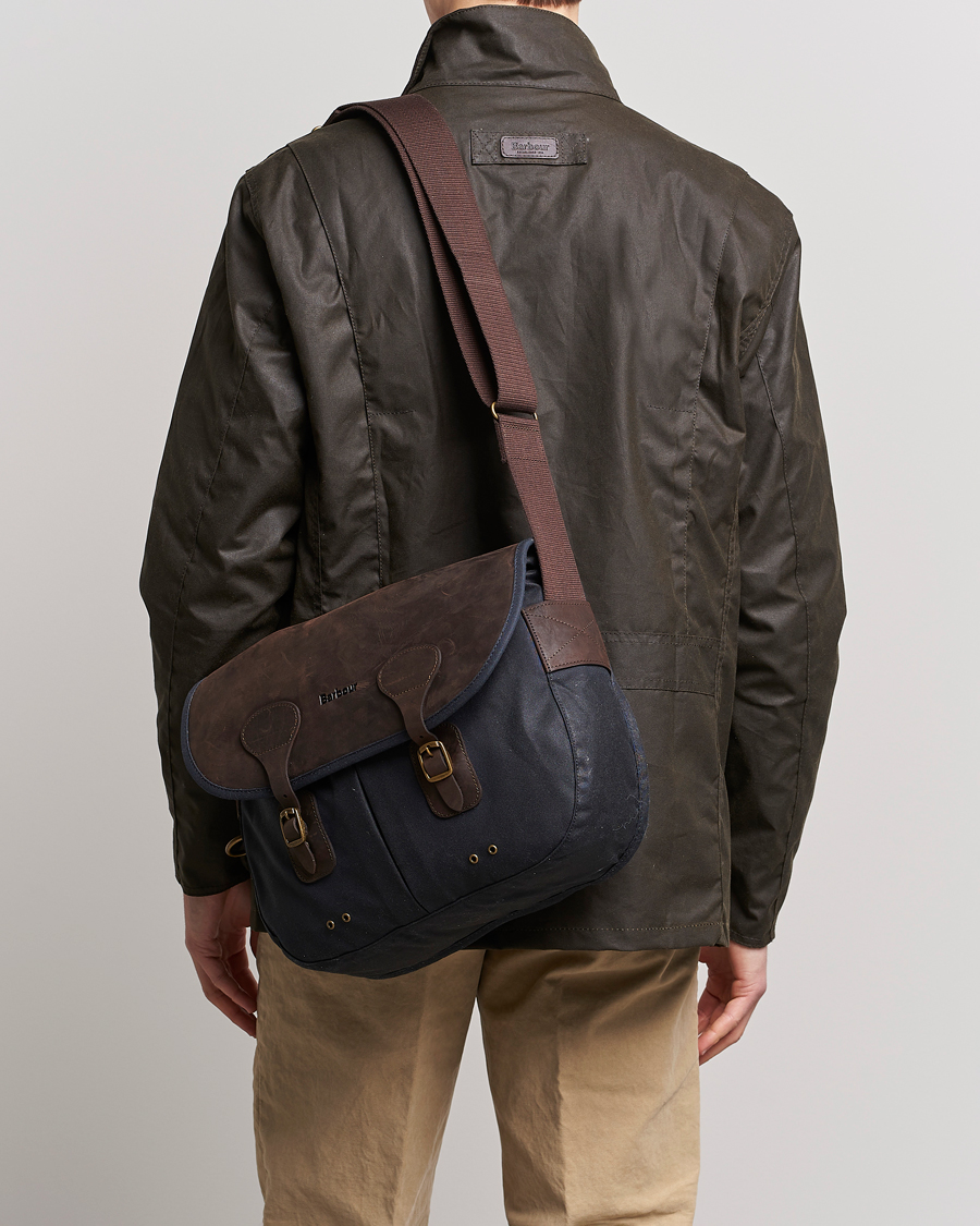 Herre | Assesoarer | Barbour Lifestyle | Wax Leather Tarras Navy