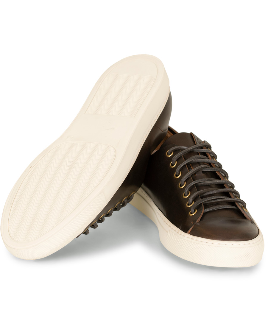 Men | The Summer Collection | Buttero | Calf Sneaker Dark Brown