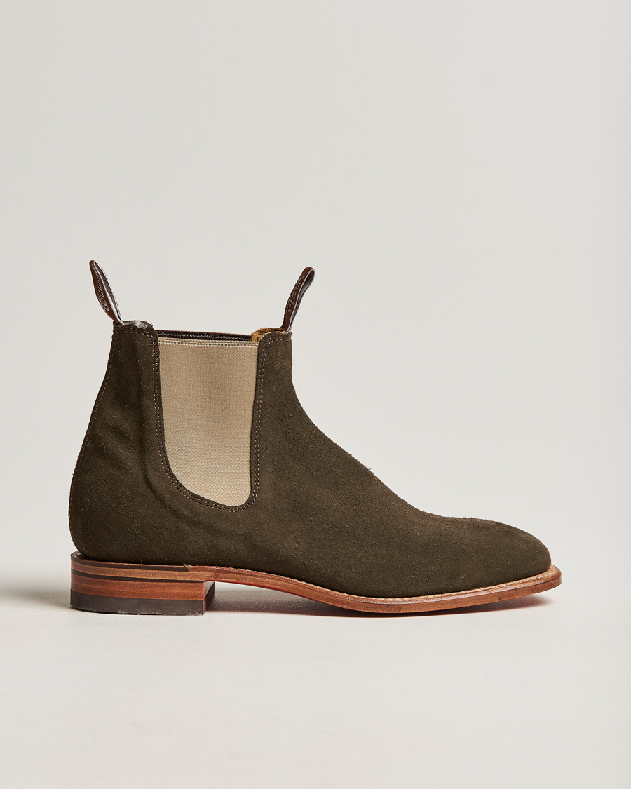 Men | Boots | R.M.Williams | Craftsman Z-Sole Khaki Suede