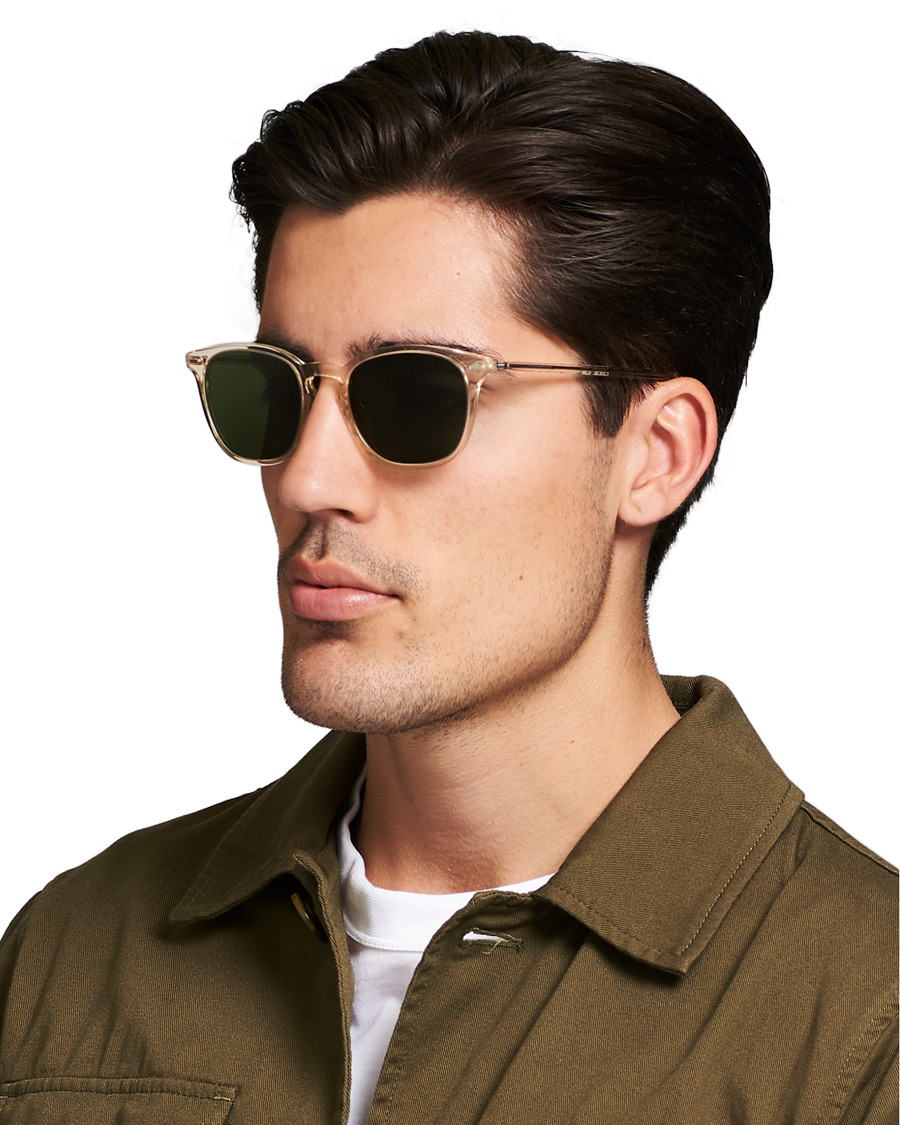 Men | Sunglasses | Oliver Peoples | Heaton Sunglasses Buff/Green