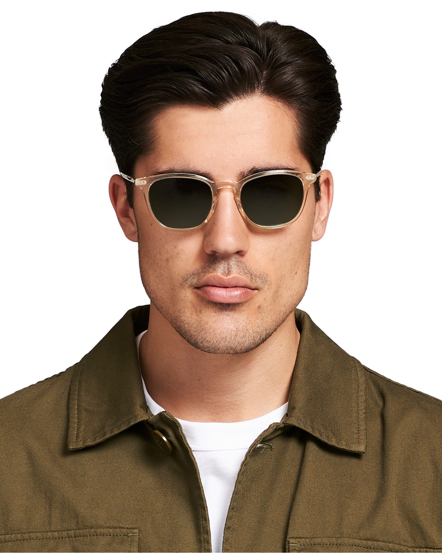Men | Sunglasses | Oliver Peoples | Heaton Sunglasses Buff/Green