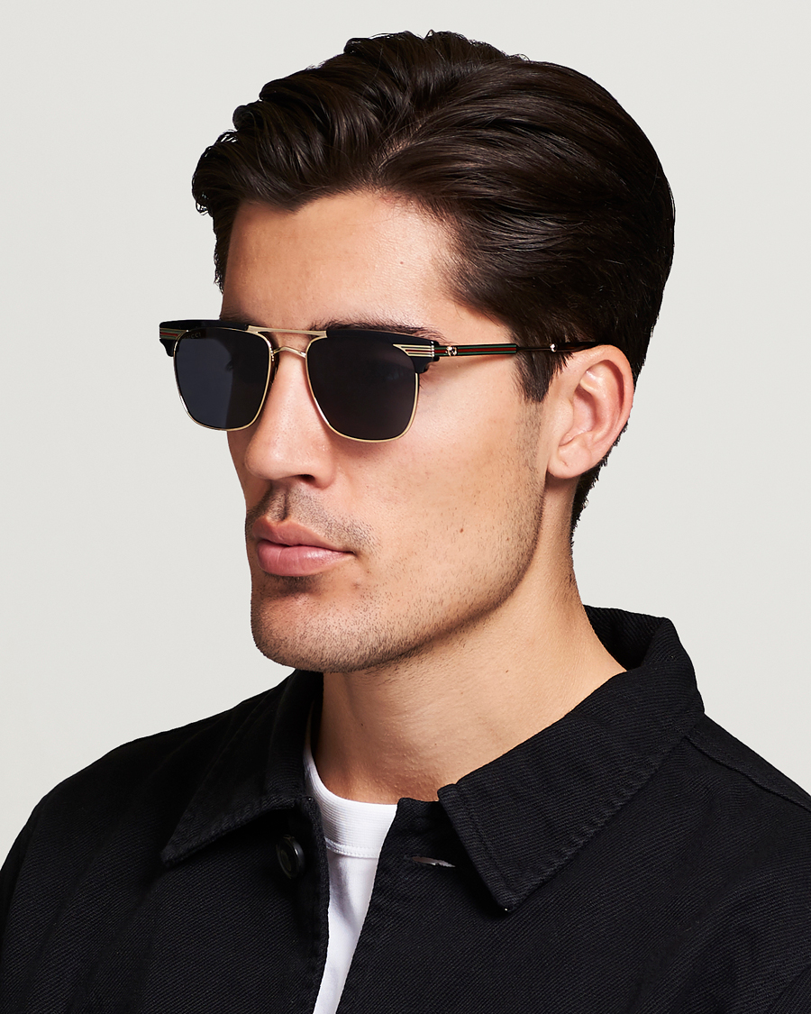 Men | D-frame Sunglasses | Gucci | GG0287S Sunglasses Black