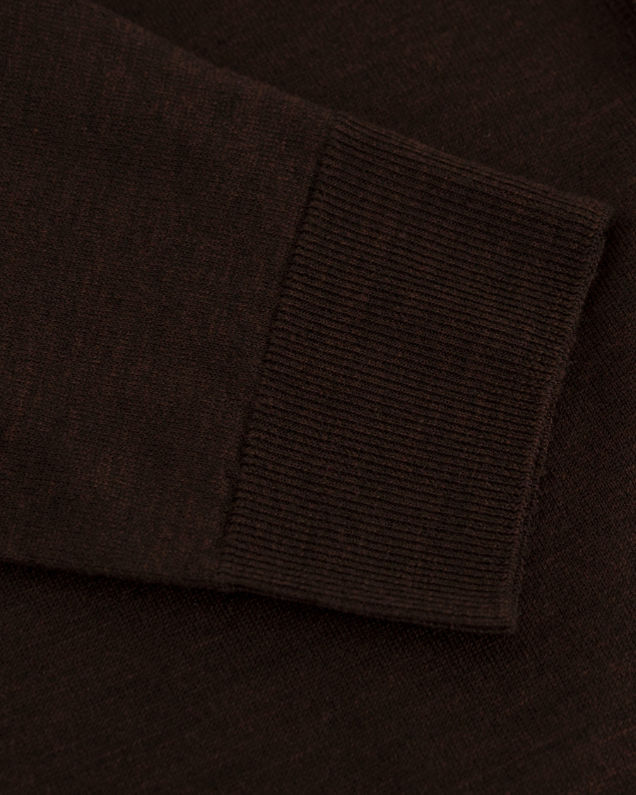 Men | Sweaters & Knitwear | John Smedley | Petworth Merino Cardigan Chestnut