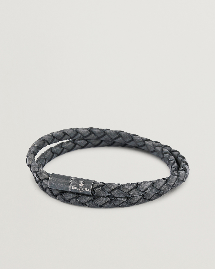 Men | Bracelets | Skultuna | The Stealth Barcelet Graphite