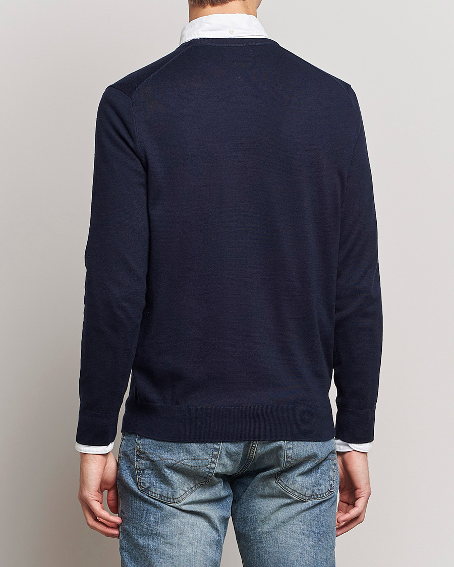 Men | Sweaters & Knitwear | Polo Ralph Lauren | Pima Cotton Crew Neck Pullover Hunter Navy