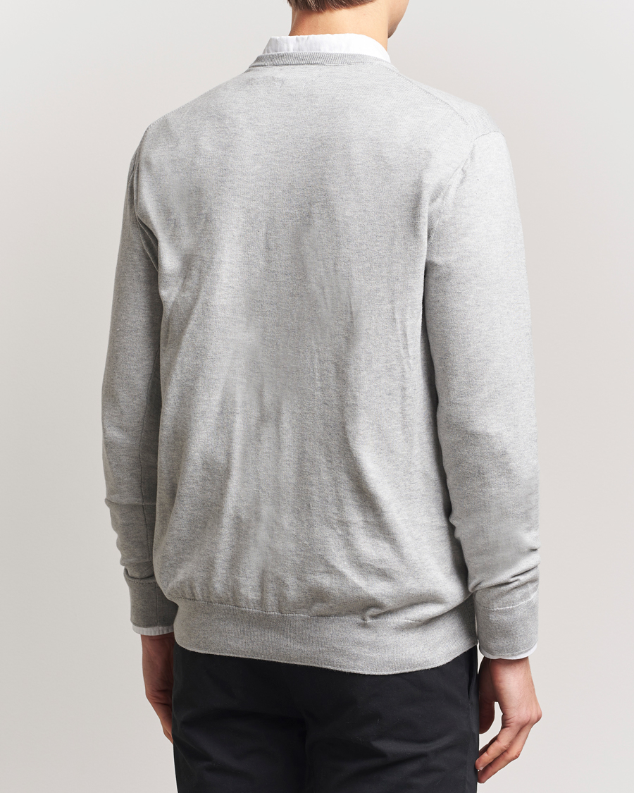 Men | Sweaters & Knitwear | Polo Ralph Lauren | Pima Cotton Crew Neck Pullover Andover Heather