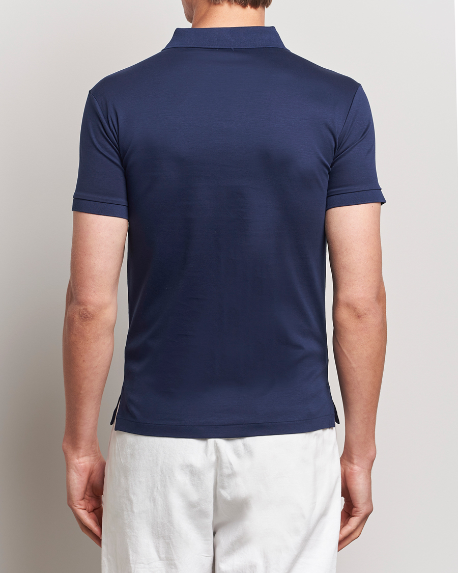 Men | Polo Shirts | Polo Ralph Lauren | Slim Fit Pima Cotton Polo Refined Navy