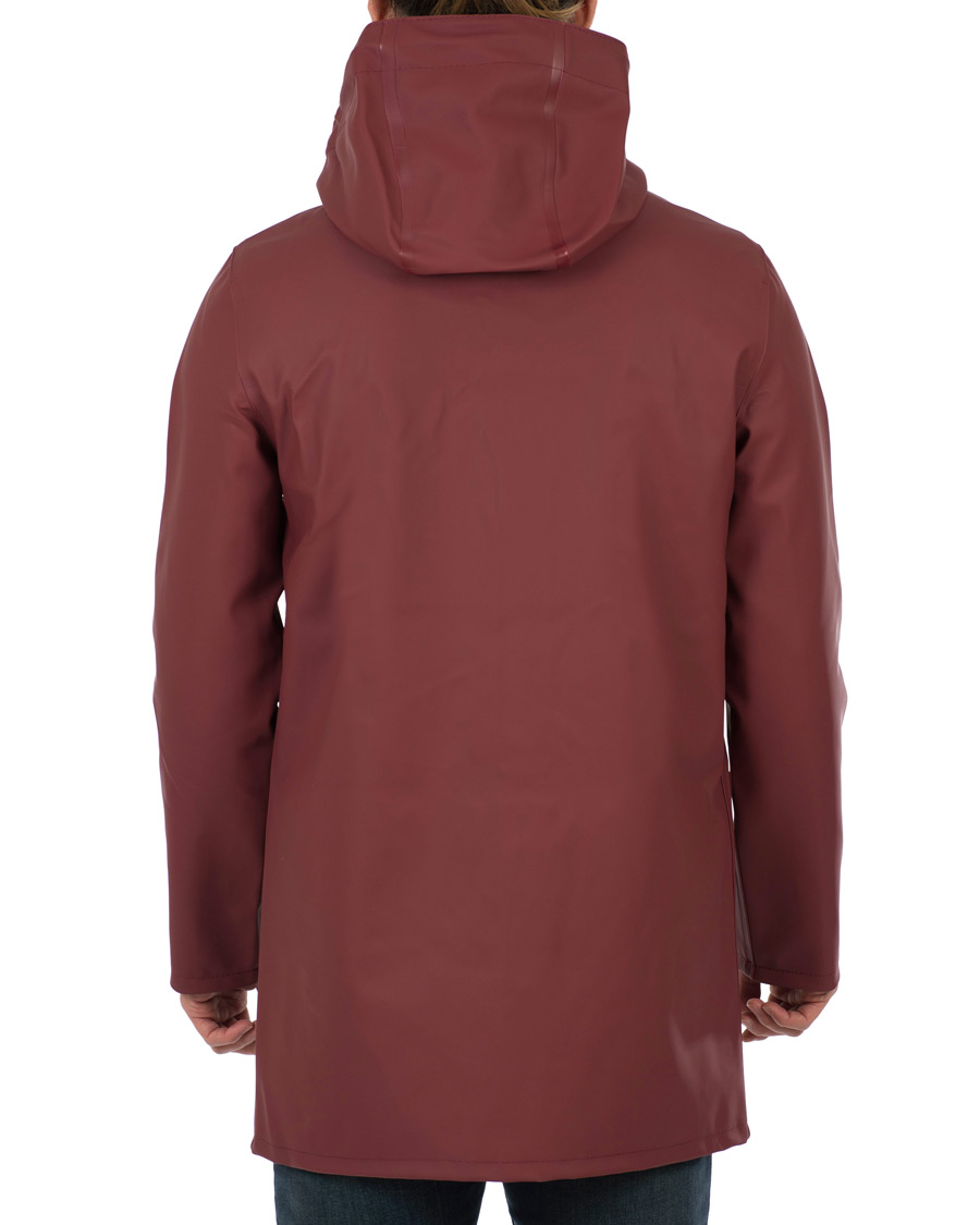 Men | Coats & Jackets | Stutterheim | Stockholm Raincoat Burgundy