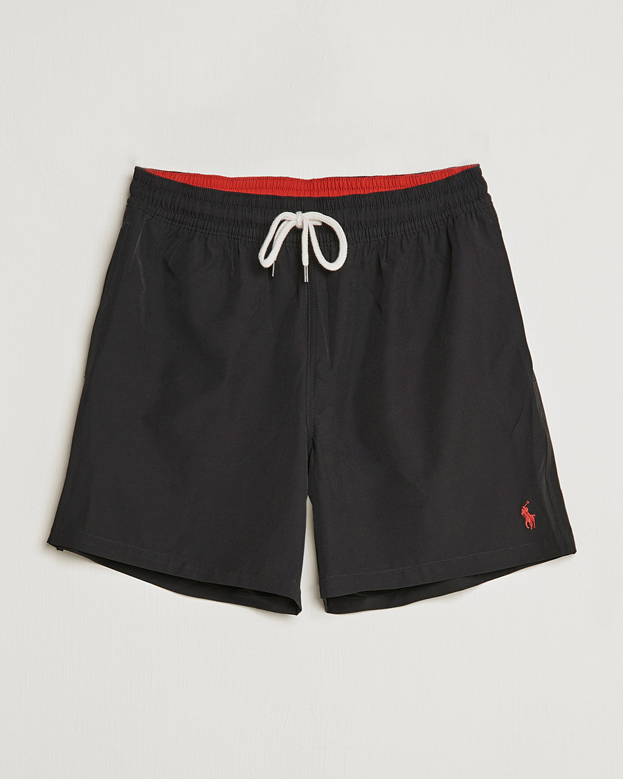 Men |  | Polo Ralph Lauren | Traveler Boxer Swim Shorts Polo Black