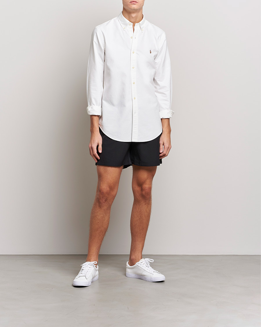 Men | Swimwear | Polo Ralph Lauren | Traveler Boxer Swim Shorts Polo Black