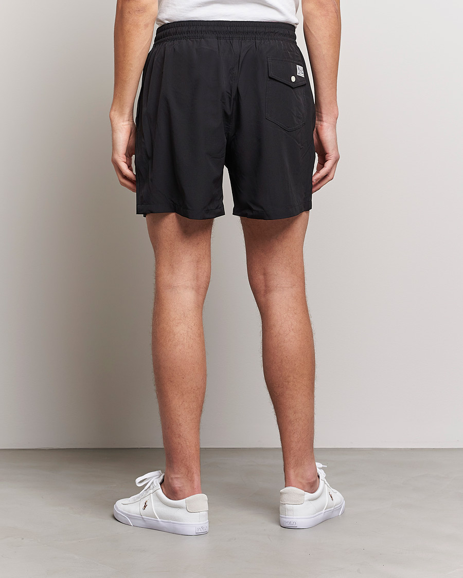 Men | Swimwear | Polo Ralph Lauren | Traveler Boxer Swim Shorts Polo Black