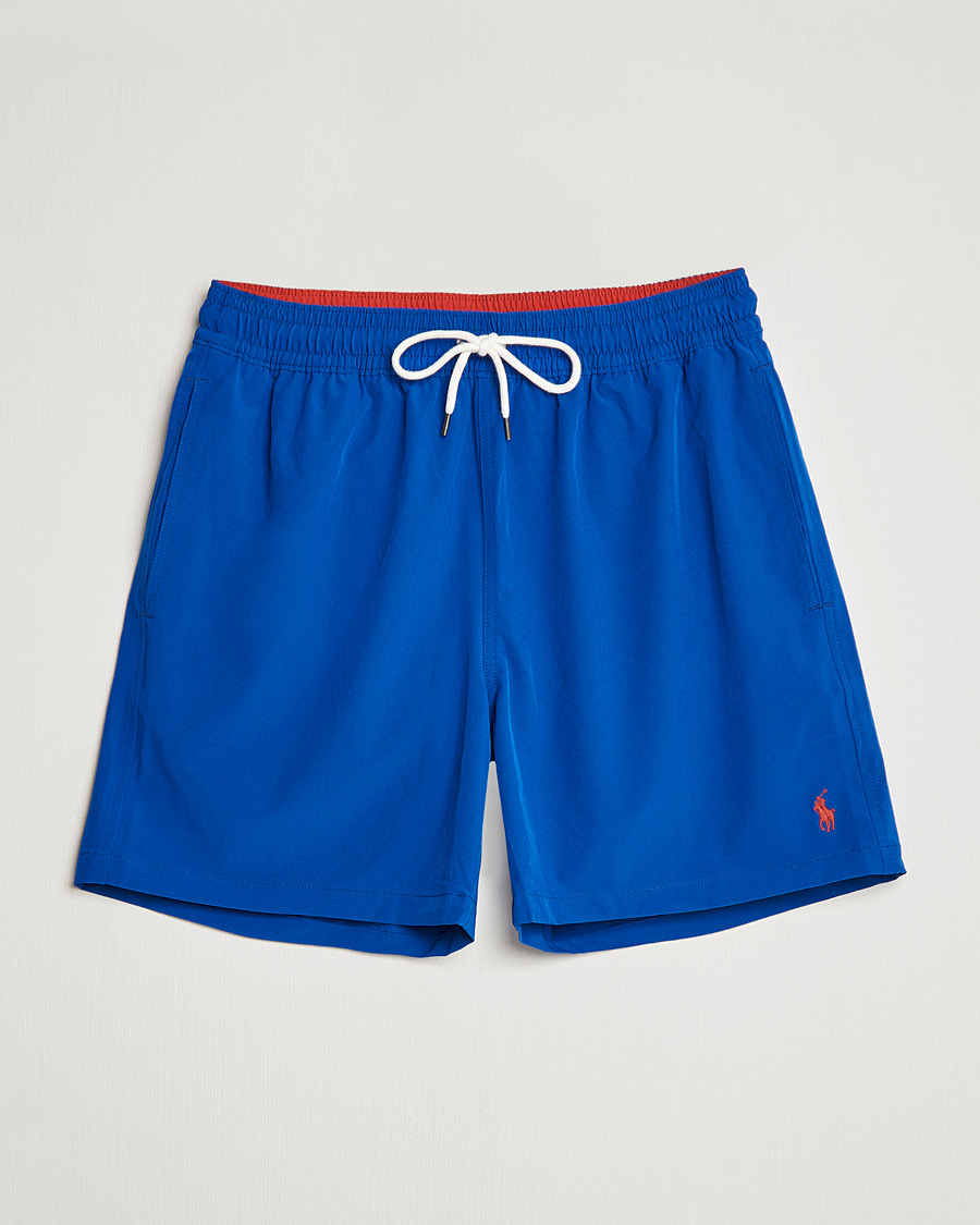 Men | Swimwear | Polo Ralph Lauren | Traveler Boxer Swim Shorts Rugby Royal
