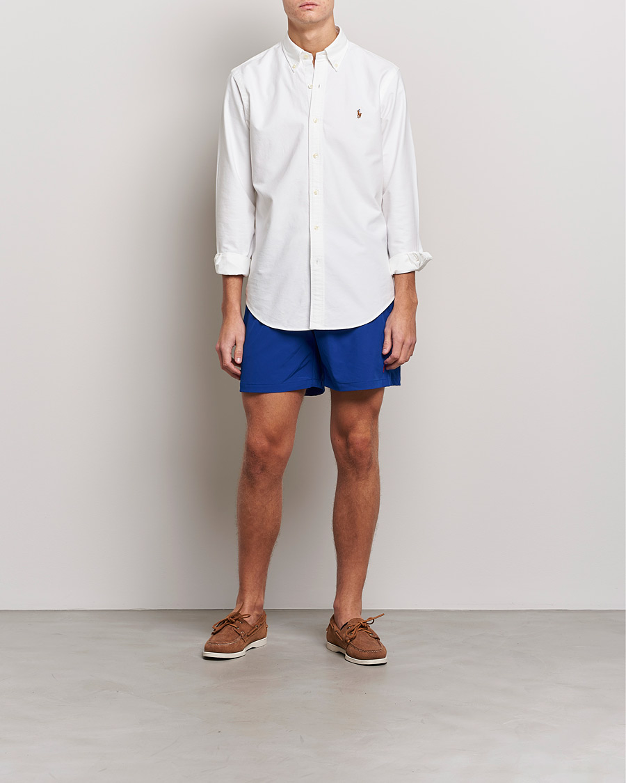 Men | Swimwear | Polo Ralph Lauren | Traveler Boxer Swim Shorts Rugby Royal