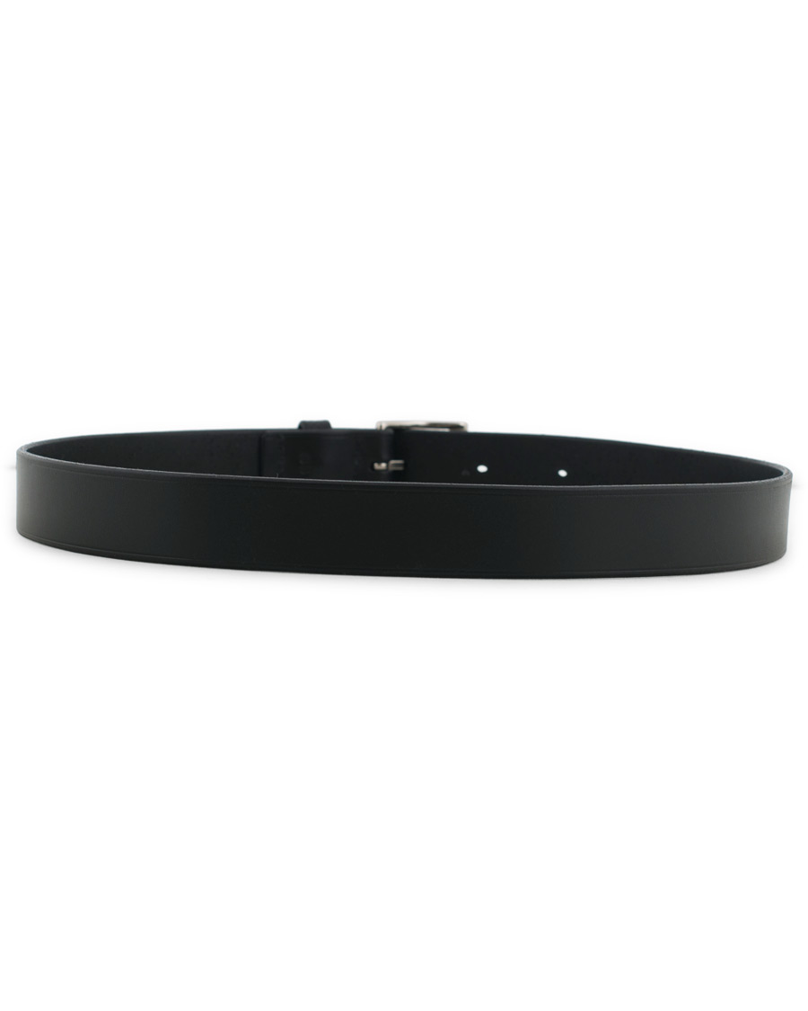 Men | Belts | Tärnsjö Garveri | Leather Belt 3cm Black