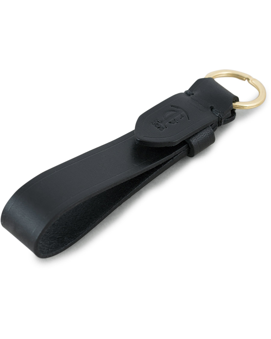 Men | Keychains | Tärnsjö Garveri | Key Loop Black