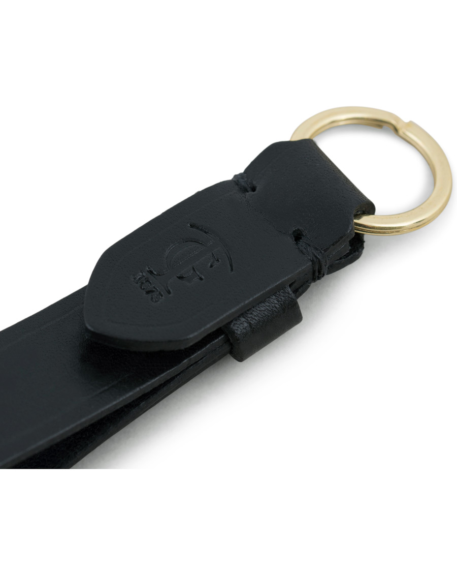 Men | Keychains | Tärnsjö Garveri | Key Loop Black
