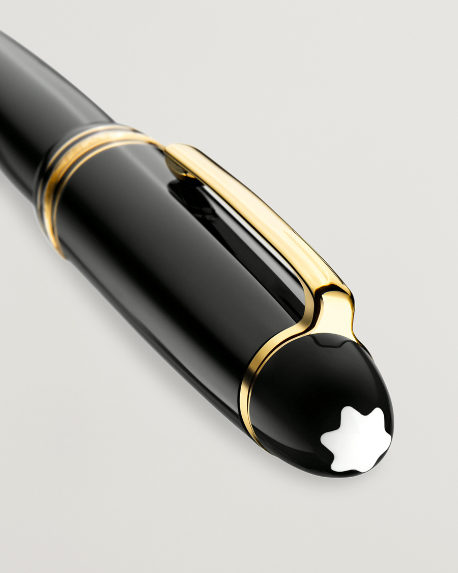 Men | Pens | Montblanc | 162 Meisterstück Rollerball LeGrand Pen Black/Yellow Gold