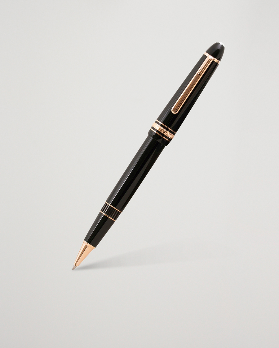 Men | Pens | Montblanc | 162 Meisterstück Rollerball LeGrand Pen Black/Red Gold
