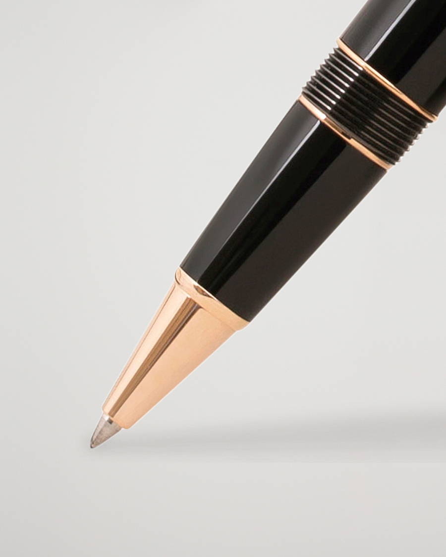Men | Pens | Montblanc | 162 Meisterstück Rollerball LeGrand Pen Black/Red Gold
