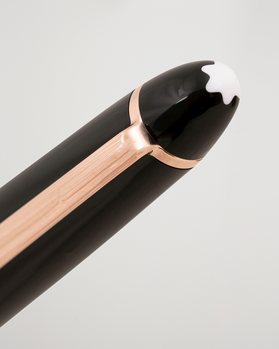 Men | Pens | Montblanc | 162 Meisterstück Rollerball LeGrand Pen Black/Red Gold