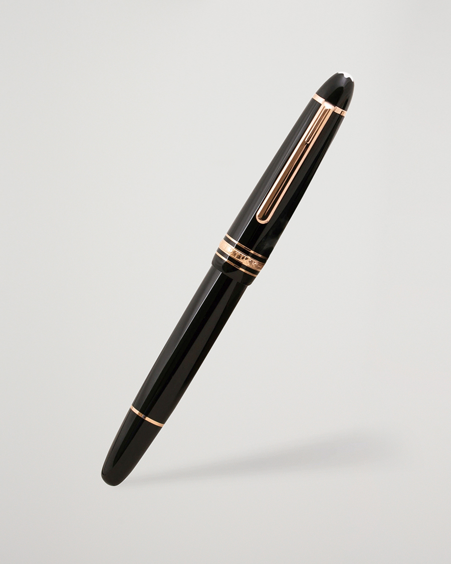 Men | Pens | Montblanc | 162 Meisterstück Rollerball LeGrand Pen Black/Red Gold