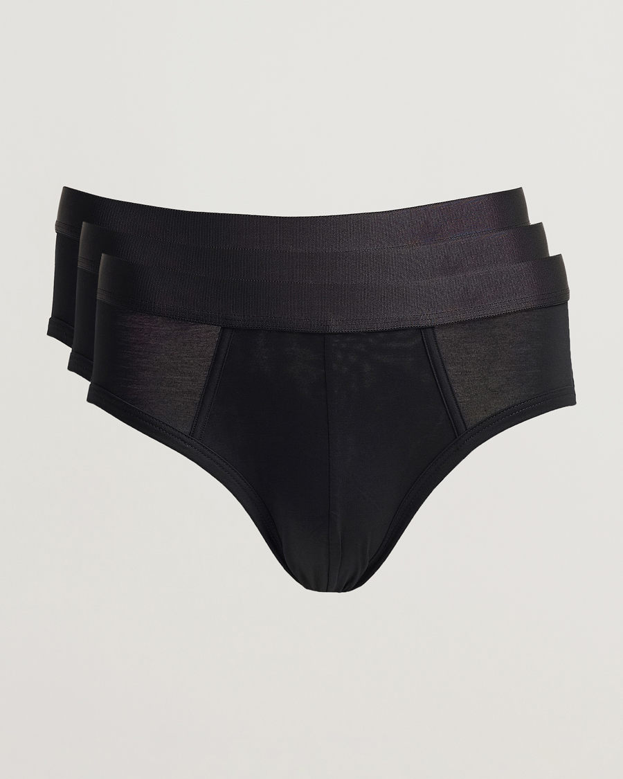 Men | Underwear & Socks | CDLP | 3-Pack Y-Brief Black