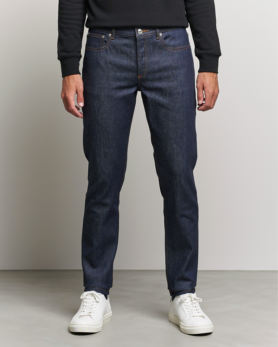 Men | Jeans | A.P.C. | Petit New Standard Stretch Jeans Dark Indigo