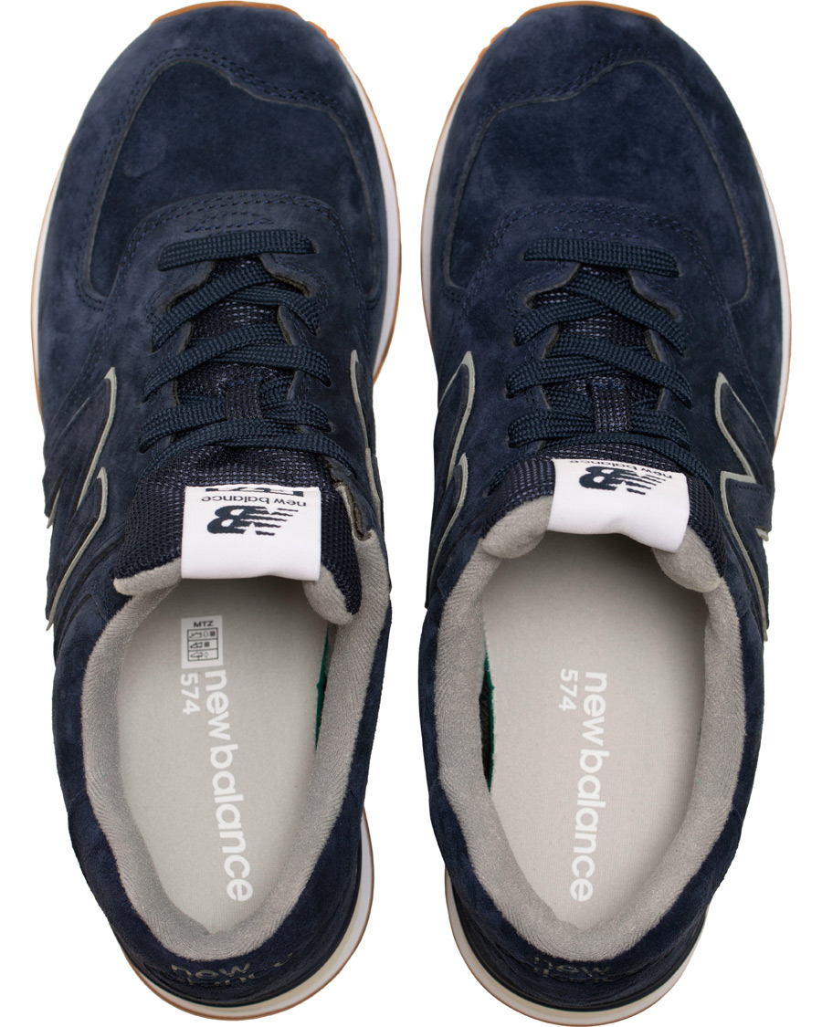 Men | New Balance 574 Running Sneaker Navy Suede | New Balance | 574 Running Sneaker Navy Suede