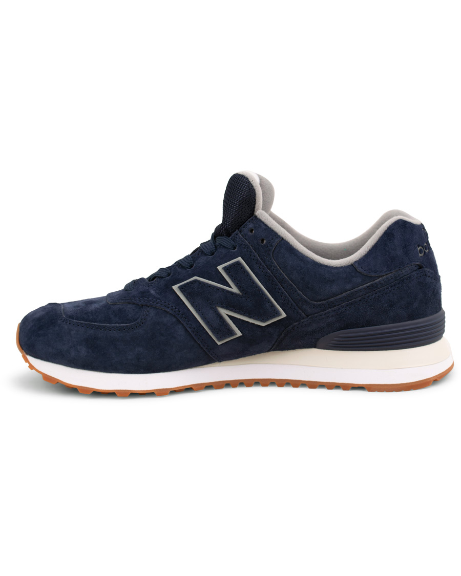 Men | New Balance 574 Running Sneaker Navy Suede | New Balance | 574 Running Sneaker Navy Suede