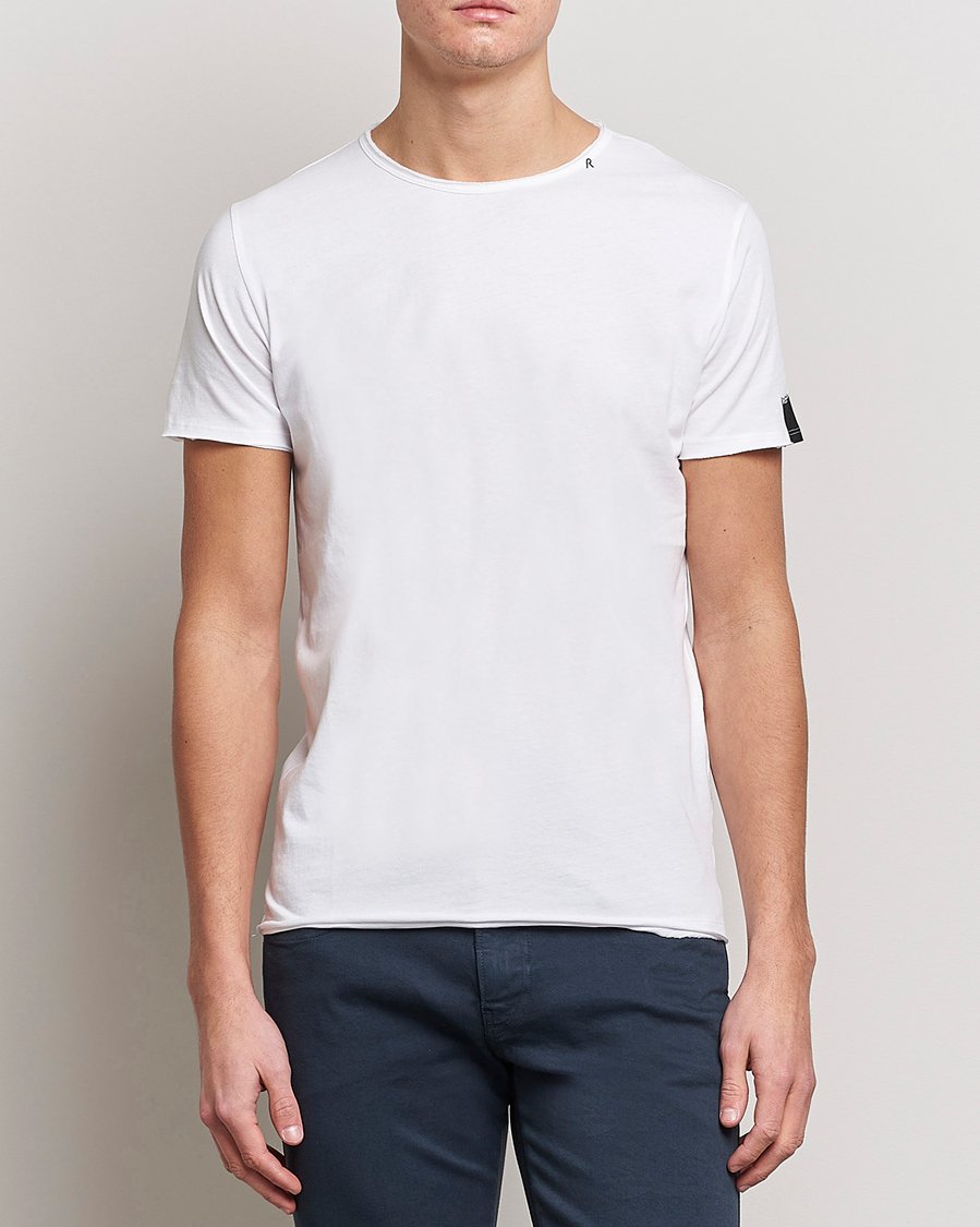Men | White t-shirts | Replay | Crew Neck Tee White