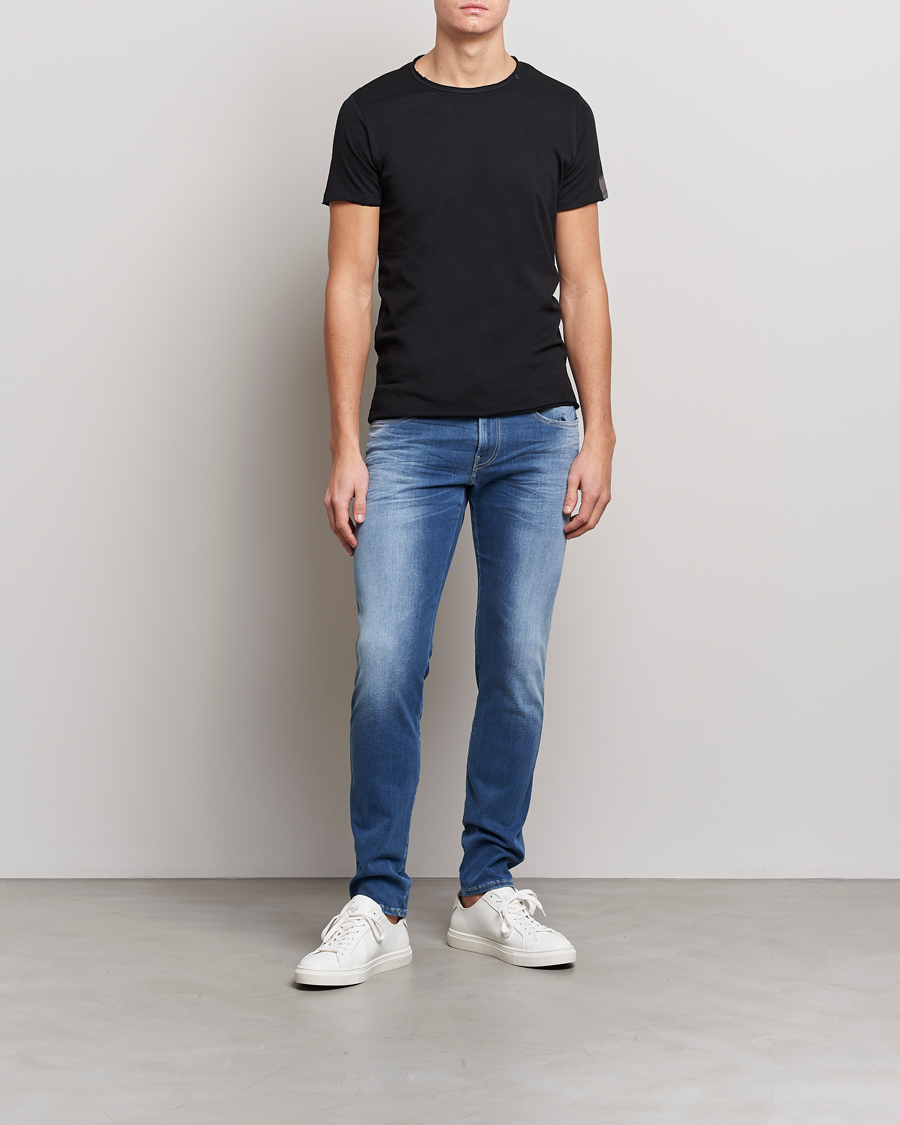 Men | T-Shirts | Replay | Crew Neck Tee Black