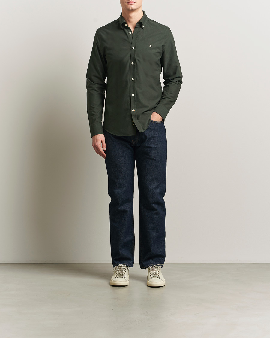 Men | Shirts | Morris | Douglas Oxford Shirt Olive