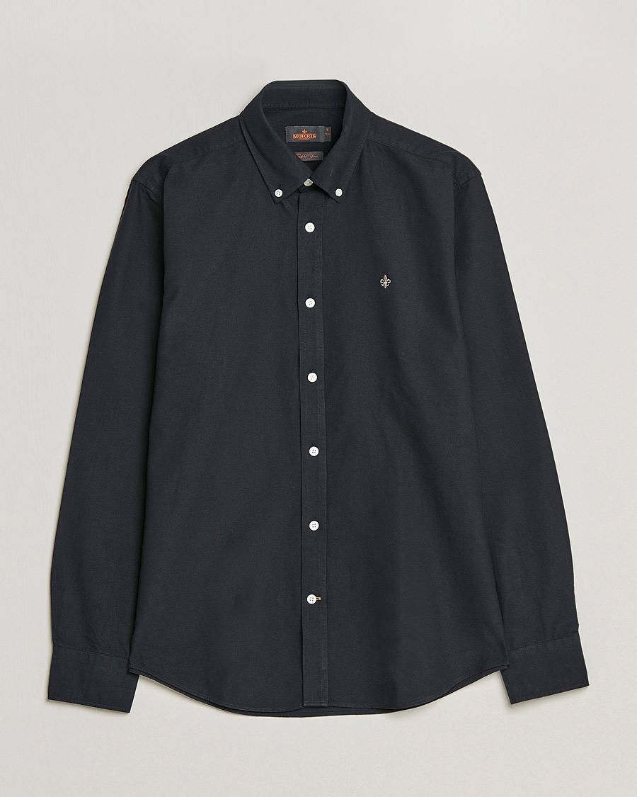 Men | Shirts | Morris | Douglas Oxford Shirt Black