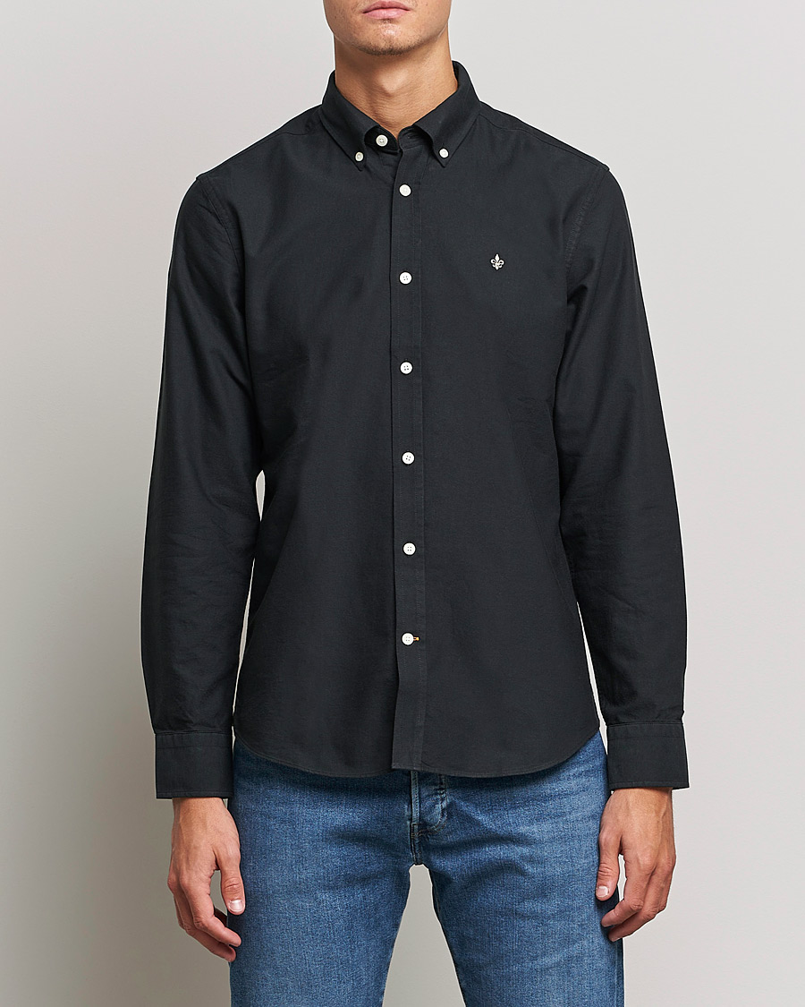 Men |  | Morris | Douglas Oxford Shirt Black