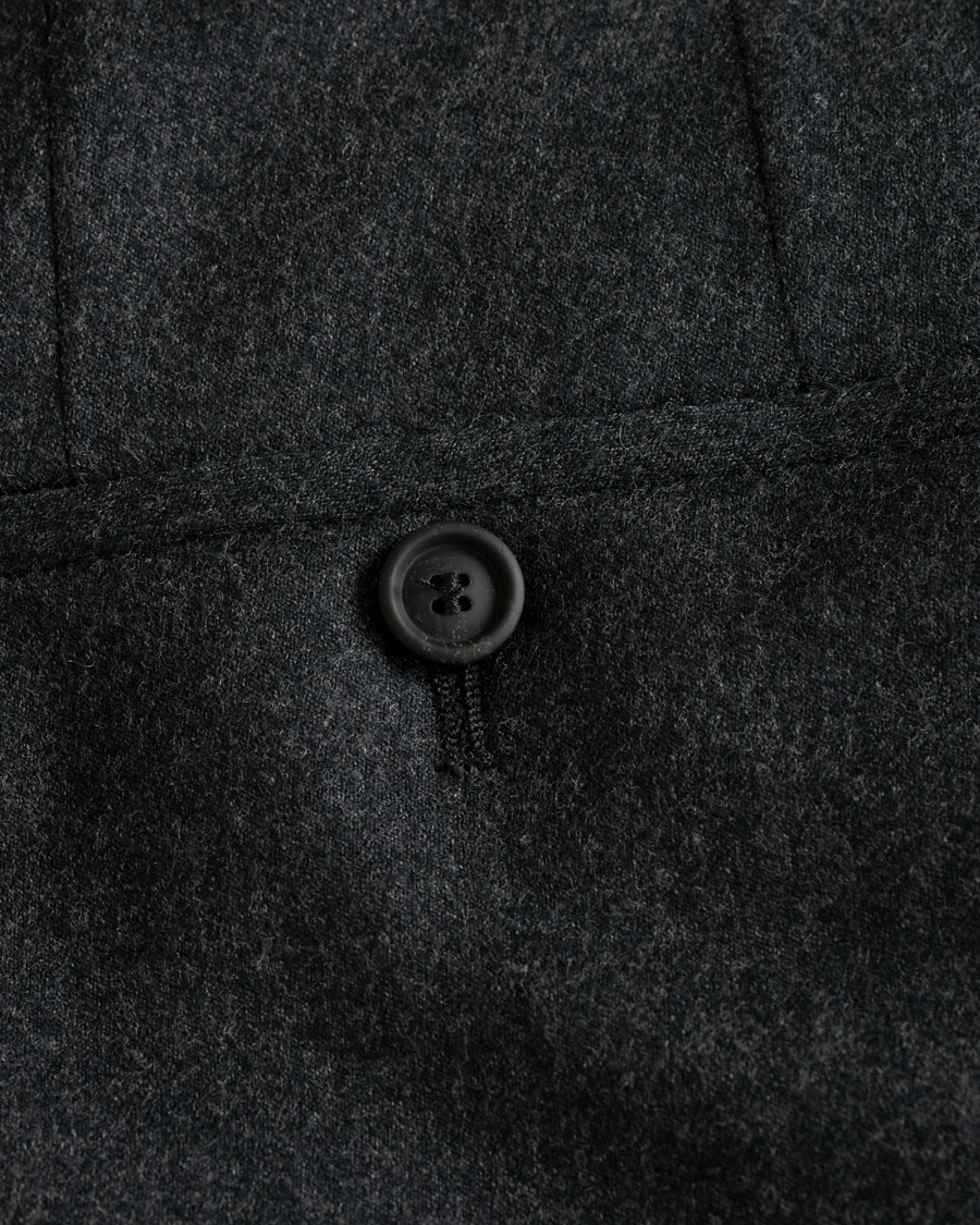 Men | Trousers | BOSS BLACK | BOSS Gains Washable Stretch Flannel Trousers Open Grey