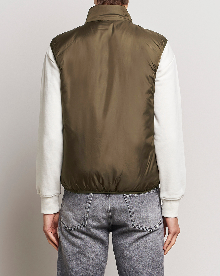 Men | Coats & Jackets | Aspesi | Jil Padded Vest Dark Military