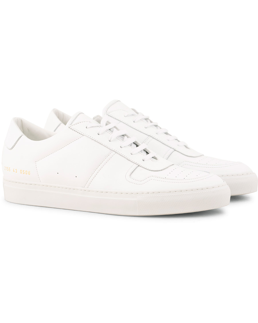 Men | Common Projects B Ball Sneakers White Calf | Common Projects | B Ball Sneakers White Calf