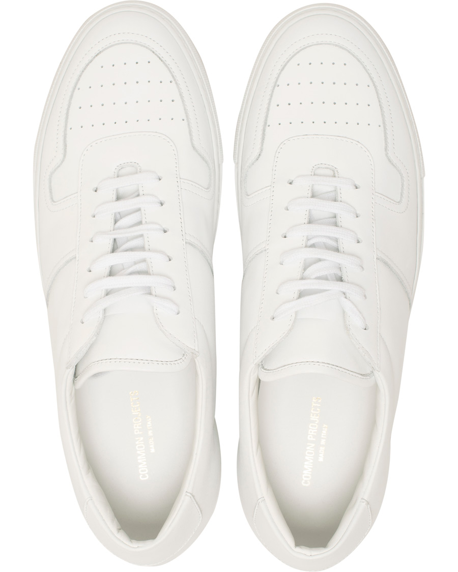 Men | Common Projects B Ball Sneakers White Calf | Common Projects | B Ball Sneakers White Calf
