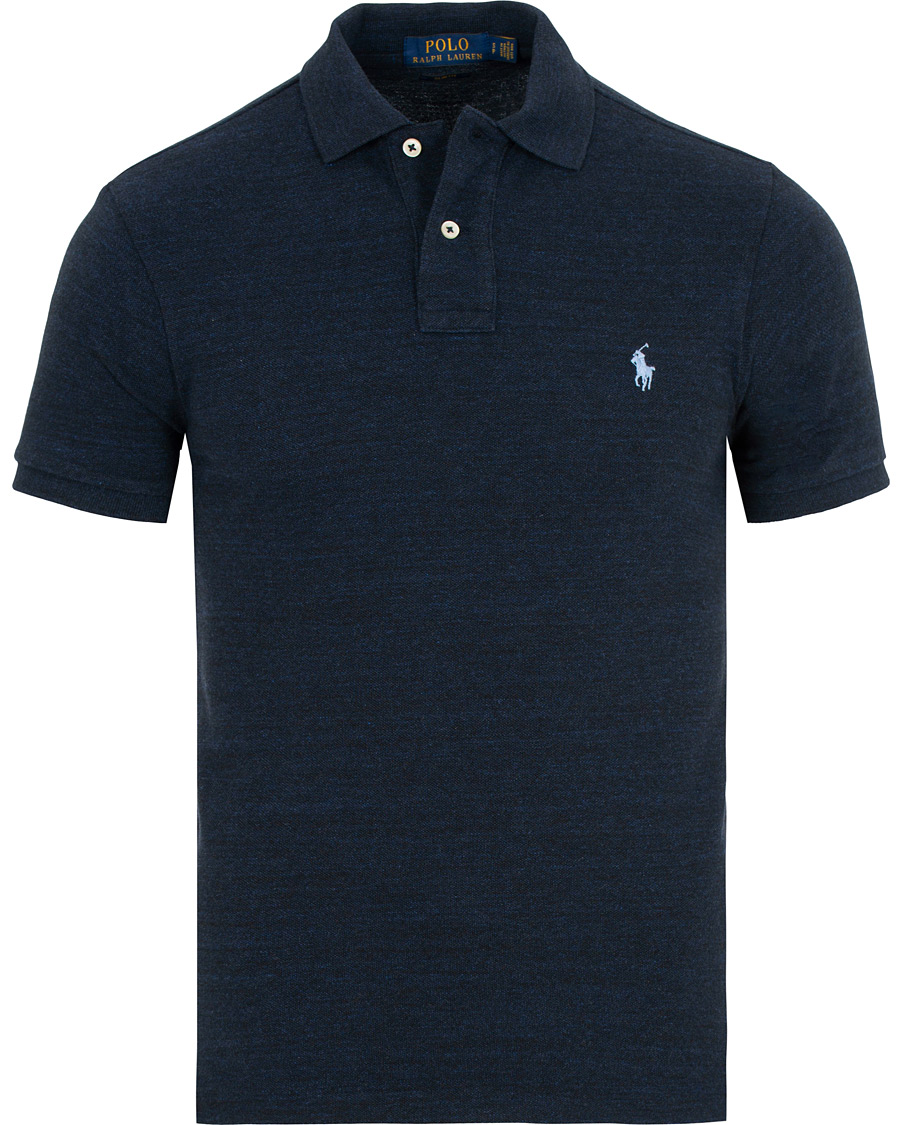 Polo Ralph Lauren Slim Fit Polo Worth Navy Heather at CareOfCarl.com