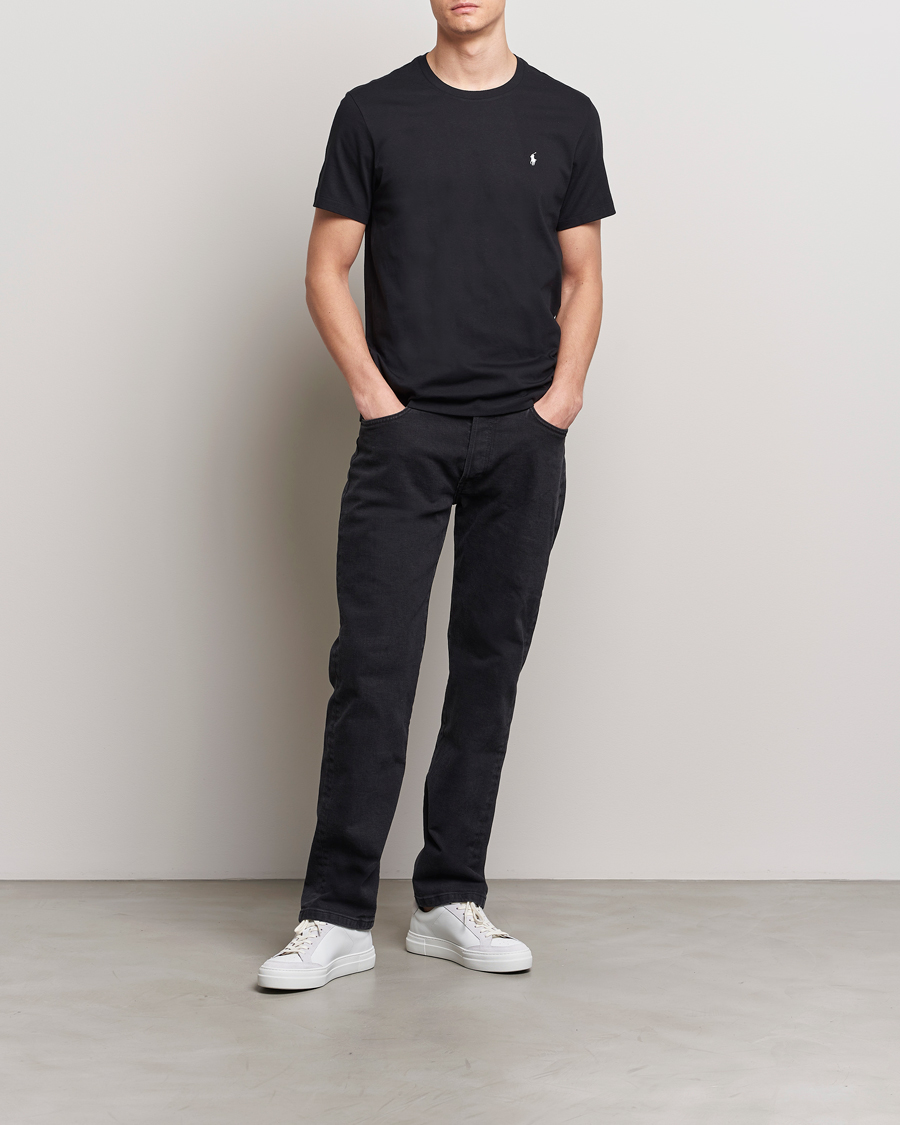 Men | T-Shirts | Polo Ralph Lauren | Liquid Cotton Crew Neck T-Shirt Black