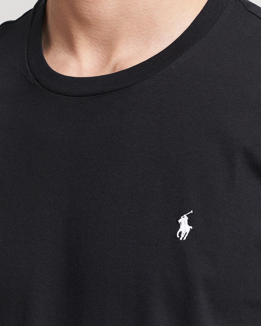 Men | T-Shirts | Polo Ralph Lauren | Liquid Cotton Crew Neck T-Shirt Black