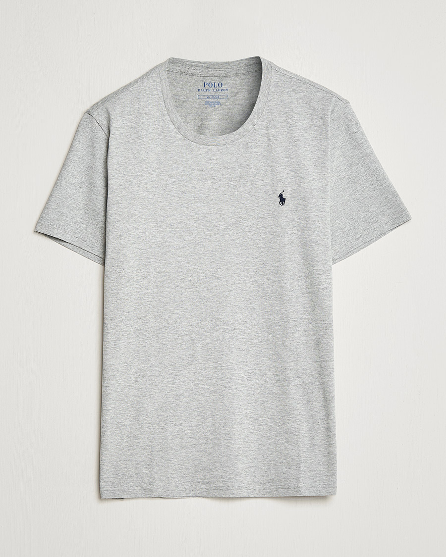 Men | T-Shirts | Polo Ralph Lauren | Liquid Cotton Crew Neck T-Shirt Andover Heather