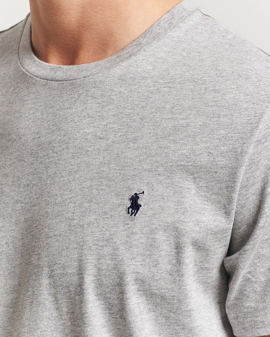 Men | T-Shirts | Polo Ralph Lauren | Liquid Cotton Crew Neck T-Shirt Andover Heather