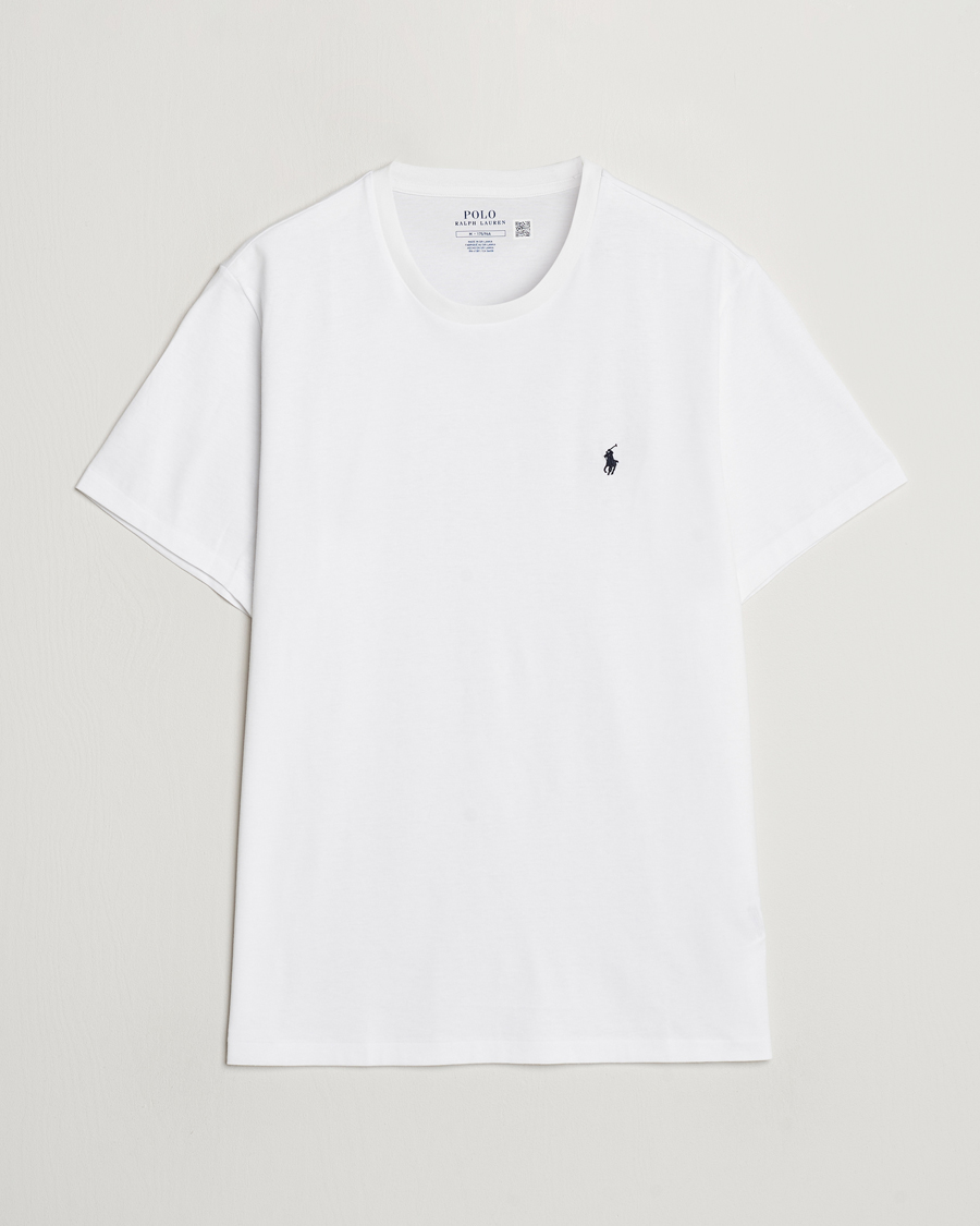 Men | White t-shirts | Polo Ralph Lauren | Liquid Cotton Crew Neck Tee White