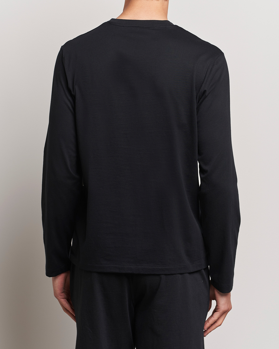 Men | T-Shirts | Polo Ralph Lauren | Liquid Cotton Long Sleeve Crew Neck T-Shirt Black