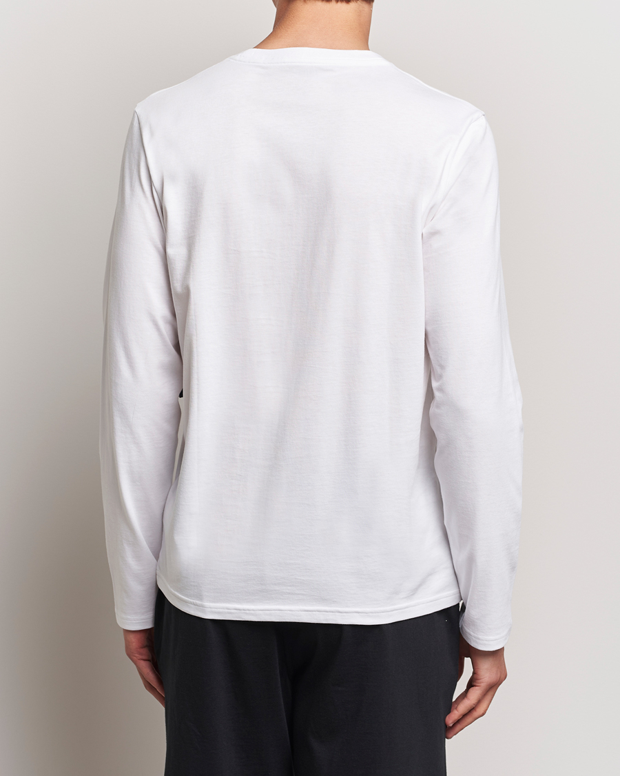 Men | T-Shirts | Polo Ralph Lauren | Liquid Cotton Long Sleeve Crew Neck Tee White