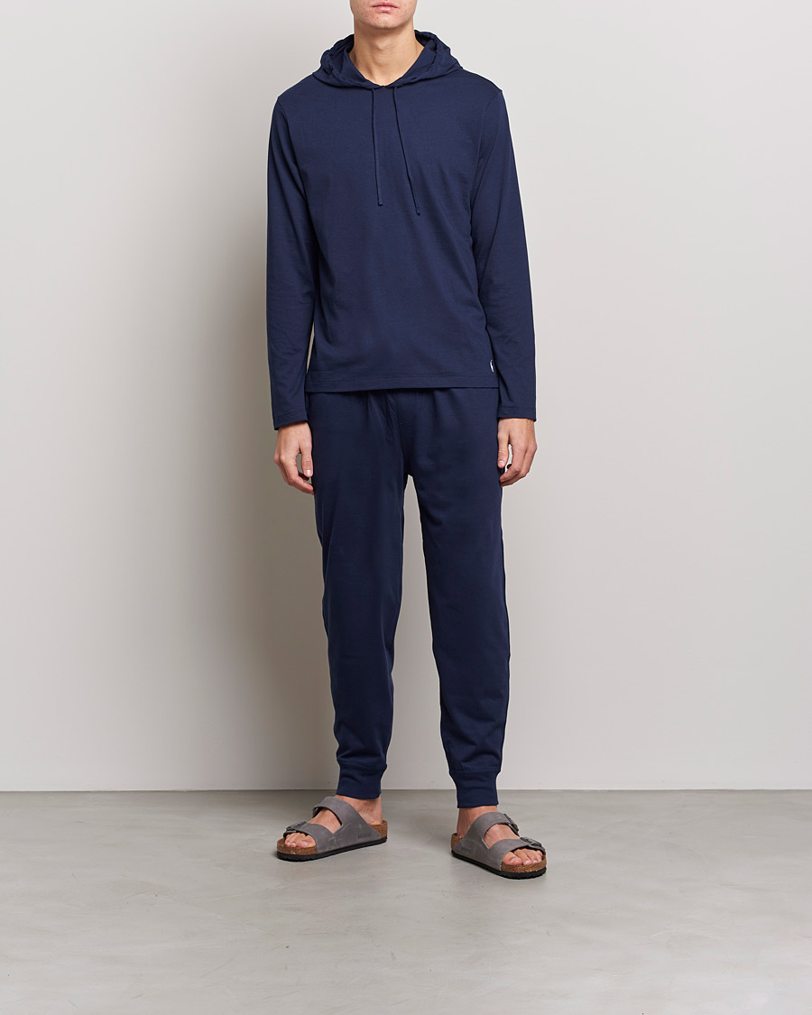 Men | Sweaters & Knitwear | Polo Ralph Lauren | Liquid Cotton Hoodie Cruise Navy