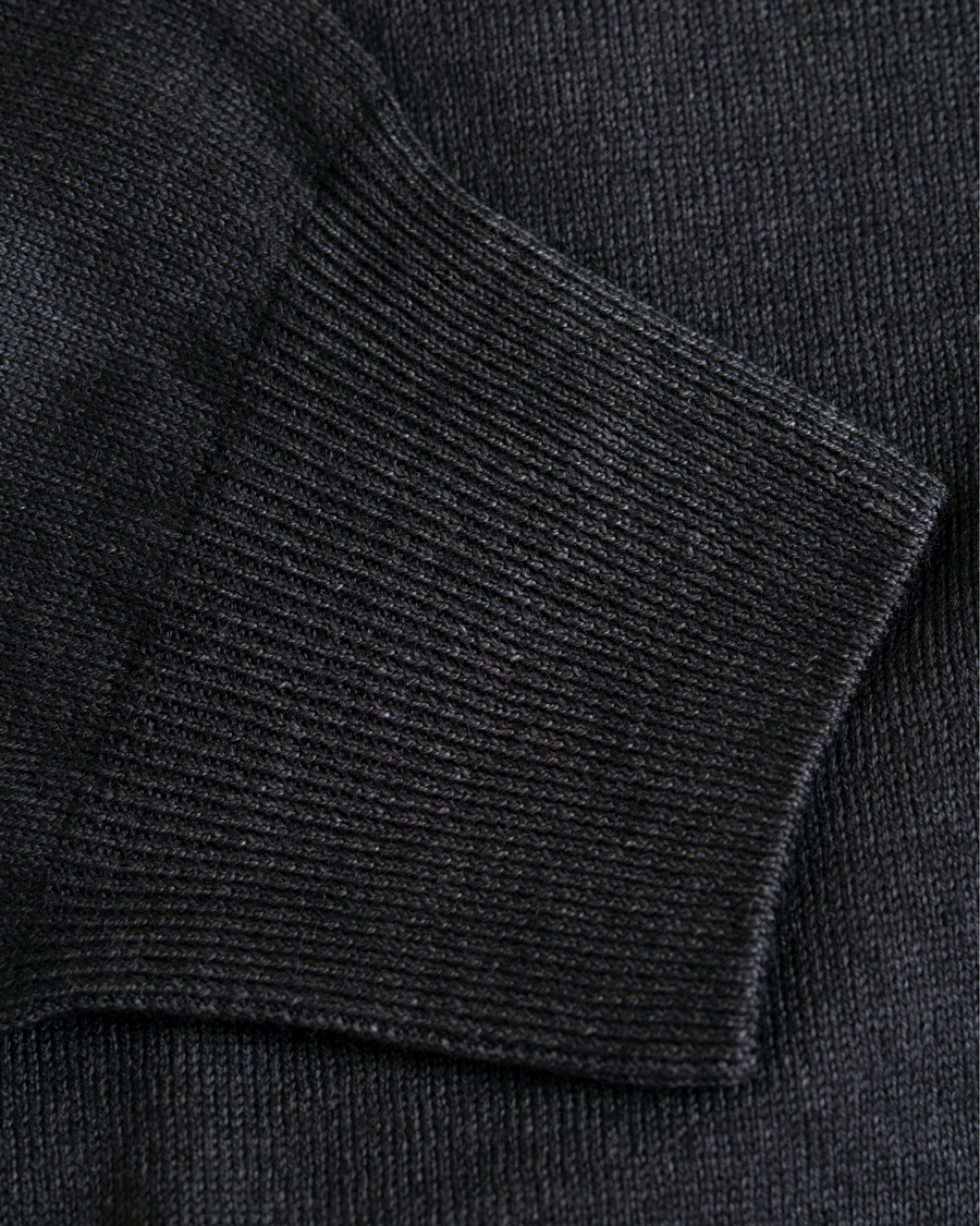 Men | Sweaters & Knitwear | Gran Sasso | Vintage Merino Fashion Fit Cardigan Charcoal