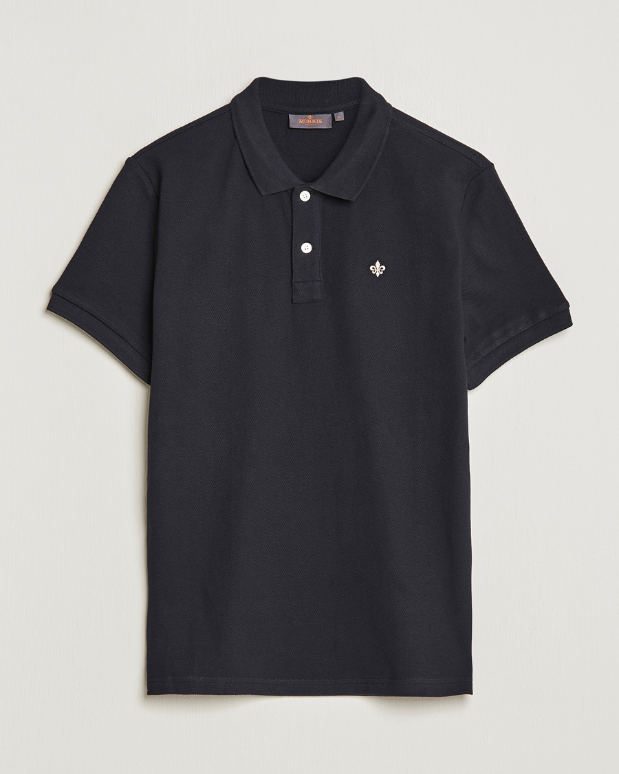 Men | Polo Shirts | Morris | New Piqué Black